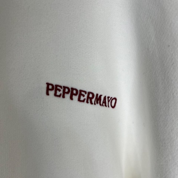 Peppermayo Exclusive Signature Oversized Hoodie In Ivory. - Picture 4 of 8